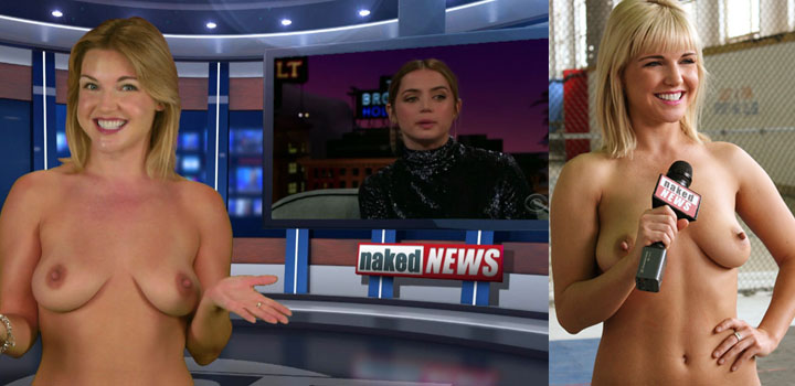 News anchors nude Naked news