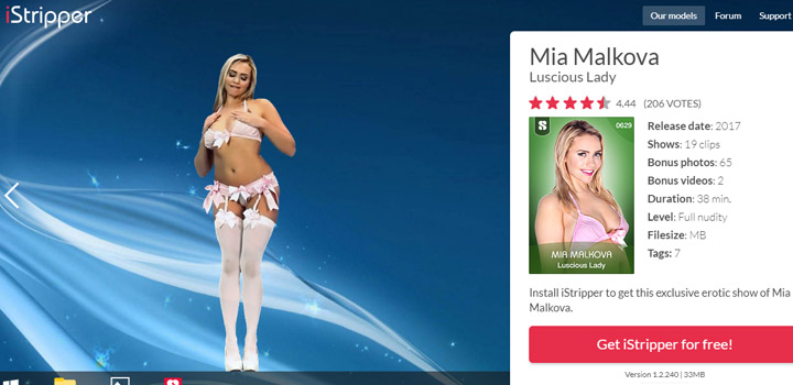 Mia Stripper Porn