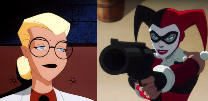 Harley Quinn origin - screenshot Batman animated series