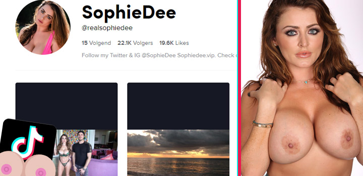 Famous pornstars on TikTok: Sophie Dee