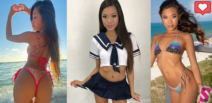 Vietnamese pornstar Vina Sky - Hot Exotic Babe on Instagram