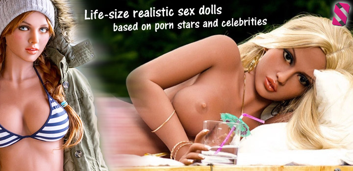 Life-size realistic sex dolls pornstar lookalikes