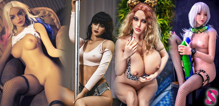 Different kind of Sex Dolls with various looks
