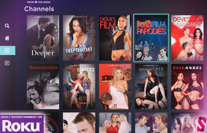 Adult Time on Roku - The best premium porn Roku channels