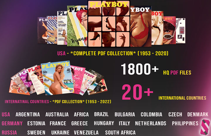 Download the entire history of Playboy Magazine digital download deal