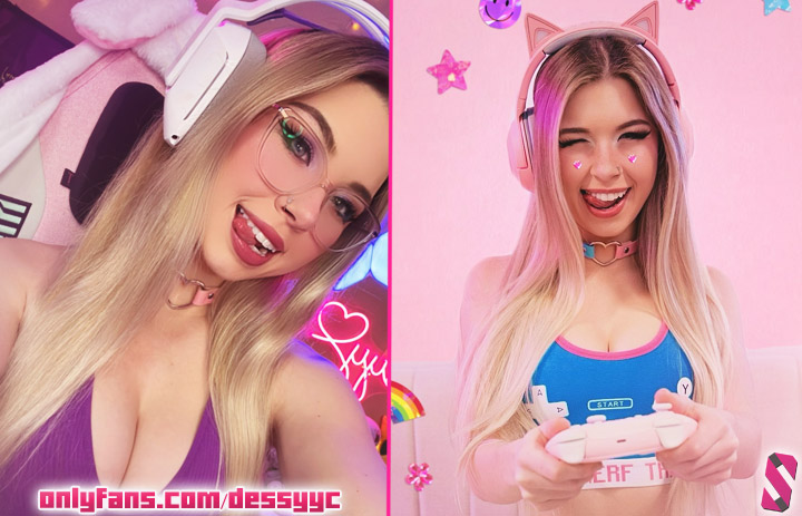 Sexy Twitch gamer girl Dessy (Dessyyc) - Member of Gloom-E-Girls, the hottest Twitch and OnlyFans gamer girls team