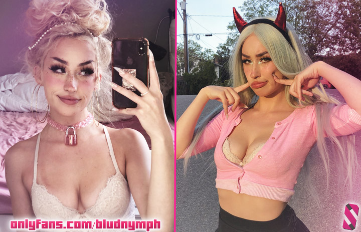 Kya aka Bludnymph - Member of Gloom-E-Girls, the hottest Twitch and OnlyFans gamer girls team