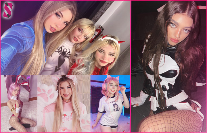 seductive cosplay girls - Member of Gloom-E-Girls, the hottest Twitch and OnlyFans gamer girls team